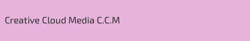 Creative Cloud Media C.C.M